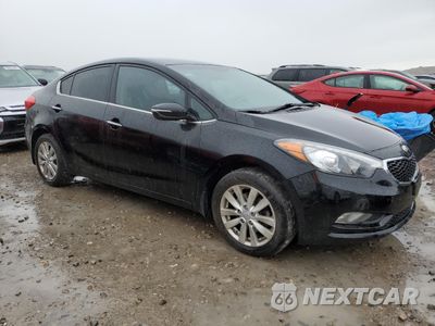 Czwarte zdjęcie samochodu z boku: 2014 KIA FORTE EX VIN:KNAFX4A80E5079968 - miniatura