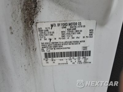 Zdjęcie 12 z 12 samochodu: 2013 FORD F150 VIN:1FTMF1CM9DKG35782 - miniatura