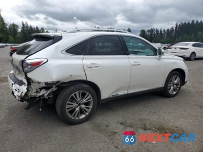 Trzecie zdjęcie samochodu z tyłu: 2012 LEXUS RX 450H VIN:JTJBC1BA4C2432852 - miniatura