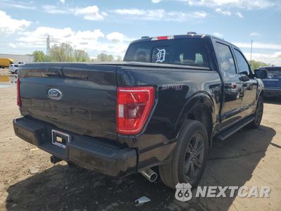 Trzecie zdjęcie samochodu z tyłu: 2023 FORD F150 SUPERCREW VIN:1FTFW1ED8PFB64033 - miniatura