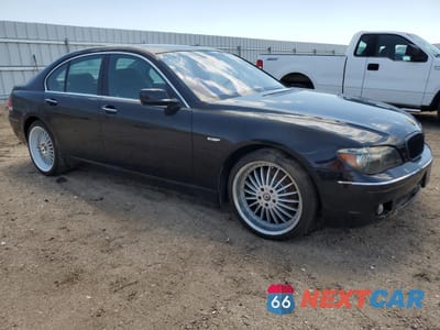 Czwarte zdjęcie samochodu z boku: 2007 BMW 750 I VIN:WBAHL83567DT08922 - miniatura