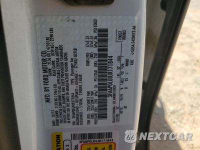 Zdjęcie 12 z 13 samochodu: 2018 FORD FUSION SE HYBRID VIN:3FA6P0LU0JR171844 - miniatura