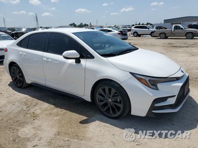 Czwarte zdjęcie samochodu z boku: 2023 TOYOTA COROLLA SE VIN:5YFS4MCE6PP163828 - miniatura