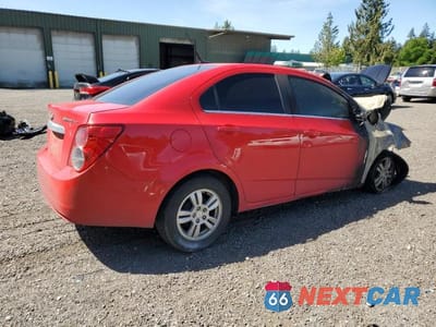 Trzecie zdjęcie samochodu z tyłu: 2014 CHEVROLET SONIC LT VIN:1G1JD5SH3E4149939 - miniatura