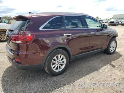 Trzecie zdjęcie samochodu z tyłu: 2019 KIA SORENTO L VIN:5XYPG4A31KG439814 - miniatura