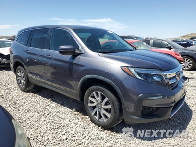 Czwarte zdjęcie samochodu z boku: 2022 HONDA PILOT EXL VIN:5FNYF6H59NB098040 - miniatura