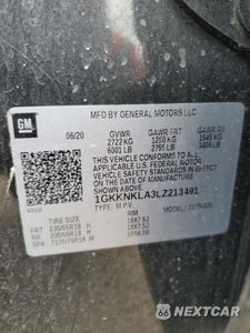 Zdjęcie 12 z 13 samochodu: 2020 GMC ACADIA SLE VIN:1GKKNKLA3LZ213491 - miniatura