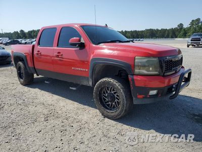 Czwarte zdjęcie samochodu z boku: 2007 CHEVROLET SILVERADO K1500 CREW CAB VIN:2GCEK13M371554233 - miniatura