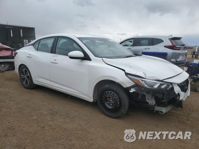 Czwarte zdjęcie samochodu z boku: 2021 NISSAN SENTRA SV VIN:3N1AB8CV9MY295795 - miniatura