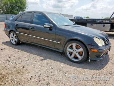 Czwarte zdjęcie samochodu z boku: 2006 MERCEDES-BENZ C 230 VIN:WDBRF52H66F773775 - miniatura