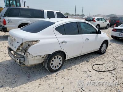 Trzecie zdjęcie samochodu z tyłu: 2012 NISSAN VERSA S VIN:3N1CN7APXCL918013 - miniatura