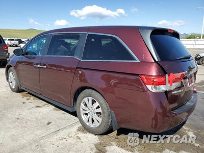 Drugie zdjęcie samochodu z przodu: 2015 HONDA ODYSSEY EX VIN:5FNRL5H41FB054839 - miniatura