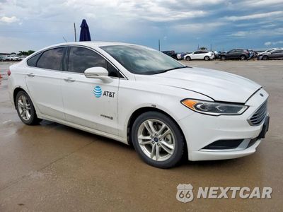 Czwarte zdjęcie samochodu z boku: 2018 FORD FUSION SE HYBRID VIN:3FA6P0LU8JR171655 - miniatura