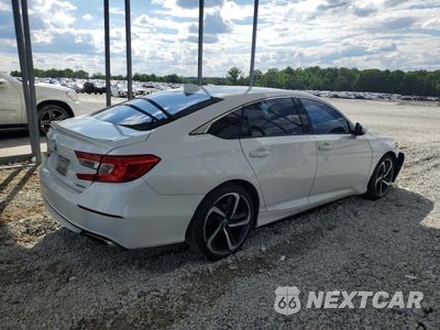 Trzecie zdjęcie samochodu z tyłu: 2019 HONDA ACCORD SPORT VIN:1HGCV1F35KA156023 - miniatura