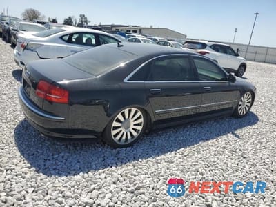Trzecie zdjęcie samochodu z tyłu: 2010 AUDI A8 QUATTRO VIN:WAURVAFA3AN007539 - miniatura
