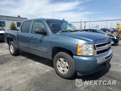 Czwarte zdjęcie samochodu z boku: 2010 CHEVROLET SILVERADO C1500 LS VIN:3GCRCREA2AG144733 - miniatura