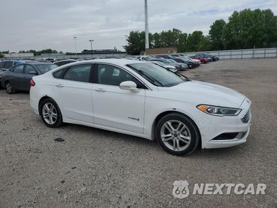 Czwarte zdjęcie samochodu z boku: 2018 FORD FUSION SE HYBRID VIN:3FA6P0LU3JR118796 - miniatura