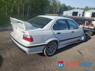 Trzecie zdjęcie samochodu z tyłu: 1997 BMW M3 AUTOMATIC VIN:WBSCD032XVEE10261 - miniatura