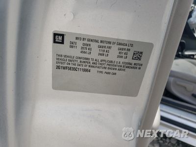 Zdjęcie 12 z 14 samochodu: 2012 CHEVROLET IMPALA LS VIN:2G1WF5E35C1119964 - miniatura