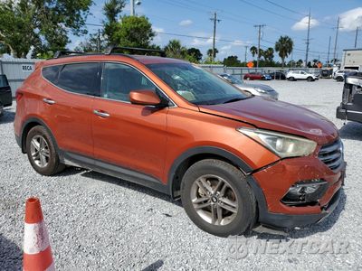 Czwarte zdjęcie samochodu z boku: 2017 HYUNDAI SANTA FE SPORT VIN:5XYZUDLB0HG433582 - miniatura