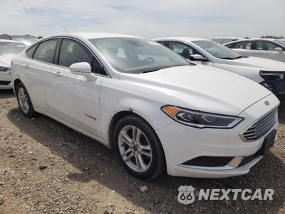 Czwarte zdjęcie samochodu z boku: 2018 FORD FUSION SE HYBRID VIN:3FA6P0LU3JR172082 - miniatura