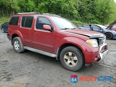 Czwarte zdjęcie samochodu z boku: 2005 NISSAN PATHFINDER LE VIN:5N1AR18W15C778866 - miniatura