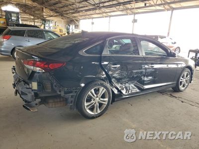 Trzecie zdjęcie samochodu z tyłu: 2018 HYUN SONATA SPO VIN:5NPE34AF9JH626237 - miniatura