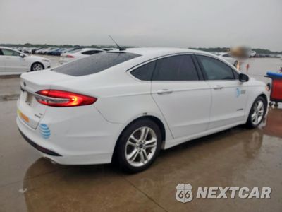 Trzecie zdjęcie samochodu z tyłu: 2018 FORD FUSION SE HYBRID VIN:3FA6P0LU5JR171967 - miniatura