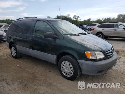 Czwarte zdjęcie samochodu z boku: 2001 TOYOTA SIENNA LE VIN:4T3ZF13C61U348612 - miniatura