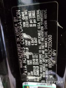 Zdjęcie 13 z 15 samochodu: 2012 KIA SPORTAGE LX VIN:KNDPBCA25C7315060 - miniatura