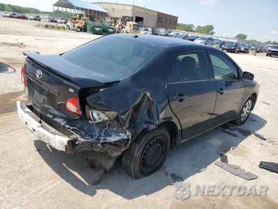 Trzecie zdjęcie samochodu z tyłu: 2009 TOYOTA COROLLA BASE VIN:JTDBL40E09J049080 - miniatura