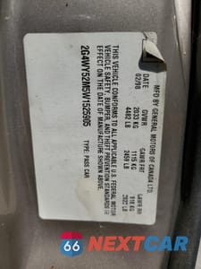 Zdjęcie 13 z 15 samochodu: 1998 BUICK CENTURY LIMITED VIN:2G4WY52M5W1525905 - miniatura