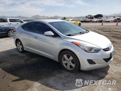 Czwarte zdjęcie samochodu z boku: 2011 HYUNDAI ELANTRA GLS VIN:KMHDH4AE5BU132058 - miniatura