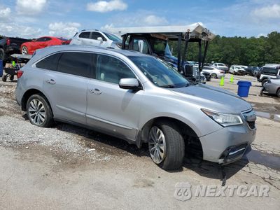 Czwarte zdjęcie samochodu z boku: 2016 ACURA MDX TECHNOLOGY VIN:5FRYD3H48GB011497 - miniatura