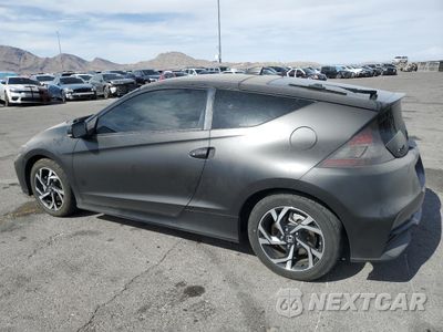 Drugie zdjęcie samochodu z przodu: 2016 HONDA CR-Z EX VIN:JHMZF1D64GS000199 - miniatura