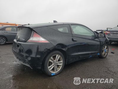 Trzecie zdjęcie samochodu z tyłu: 2011 HONDA CR-Z EX VIN:JHMZF1D61BS004865 - miniatura