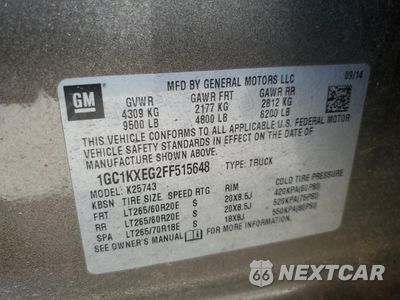 Zdjęcie 12 z 12 samochodu: 2015 CHEVROLET SILVERADO K2500 HIGH COUNTRY VIN:1GC1KXEG2FF515648 - miniatura