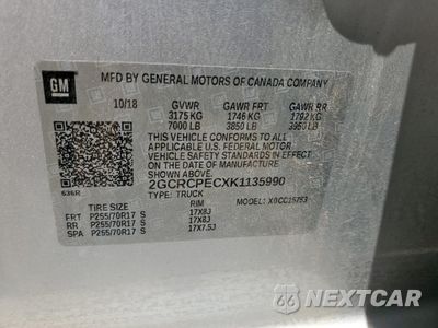 Zdjęcie 12 z 14 samochodu: 2019 CHEVROLET SILVERADO LD C1500 LT VIN:2GCRCPECXK1135990 - miniatura