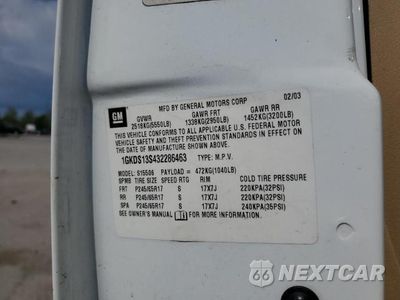 Zdjęcie 45 z 48 samochodu: 2003 GMC ENVOY VIN:1GKDS13S432286463 - miniatura