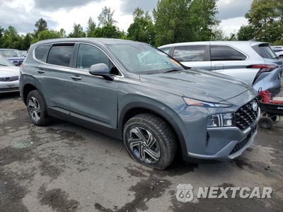Czwarte zdjęcie samochodu z boku: 2021 HYUNDAI SANTA FE SE VIN:5NMS1DAJ0MH318128 - miniatura