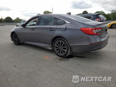 Drugie zdjęcie samochodu z przodu: 2021 HONDA ACCORD EXL VIN:1HGCV1F56MA056551 - miniatura