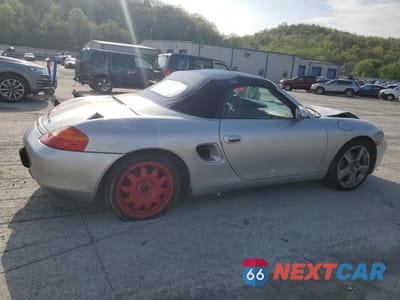 Trzecie zdjęcie samochodu z tyłu: 2001 PORSCHE BOXSTER VIN:WP0CA298X1U621867 - miniatura