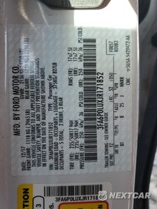 Zdjęcie 12 z 13 samochodu: 2018 FORD FUSION SE HYBRID VIN:3FA6P0LUXJR171852 - miniatura