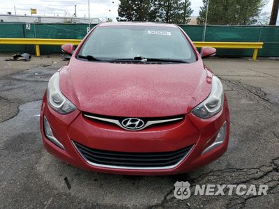 Piąte zdjęcie samochodu w środku: 2014 HYUNDAI ELANTRA SE VIN:KMHDH4AH7EU083251 - miniatura