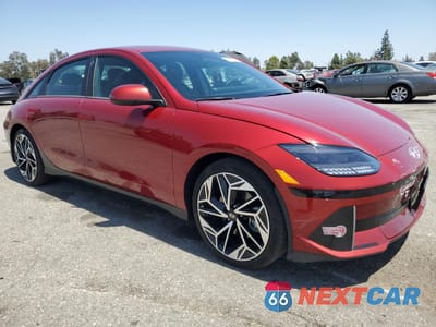 Czwarte zdjęcie samochodu z boku: 2023 HYUNDAI IONIQ 6 SEL VIN:KMHM34AC6PA029026 - miniatura