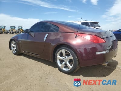 Drugie zdjęcie samochodu z przodu: 2006 NISSAN 350Z COUPE VIN:JN1AZ34E66M353414 - miniatura