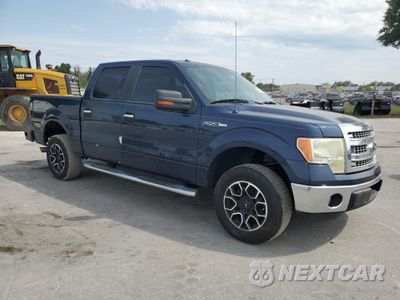 Czwarte zdjęcie samochodu z boku: 2013 FORD F150 SUPERCREW VIN:1FTFW1CF8DFA53353 - miniatura