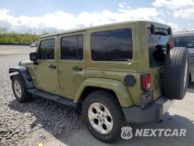 Drugie zdjęcie samochodu z przodu: 2013 JEEP WRANGLER UNLIMITED SAHARA VIN:1C4HJWEG4DL583914 - miniatura