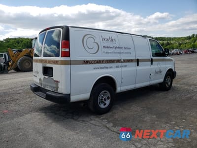 Trzecie zdjęcie samochodu z tyłu: 2008 GMC SAVANA G2500 VIN:1GTGG25C881193108 - miniatura