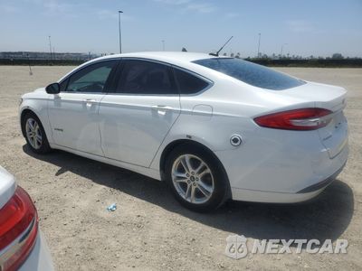 Drugie zdjęcie samochodu z przodu: 2018 FORD FUSION SE HYBRID VIN:3FA6P0LU5JR278615 - miniatura